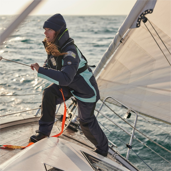 Gill Frauen OS2 Navy 2026 Offshore Jacke OS26JW - / Eierschale